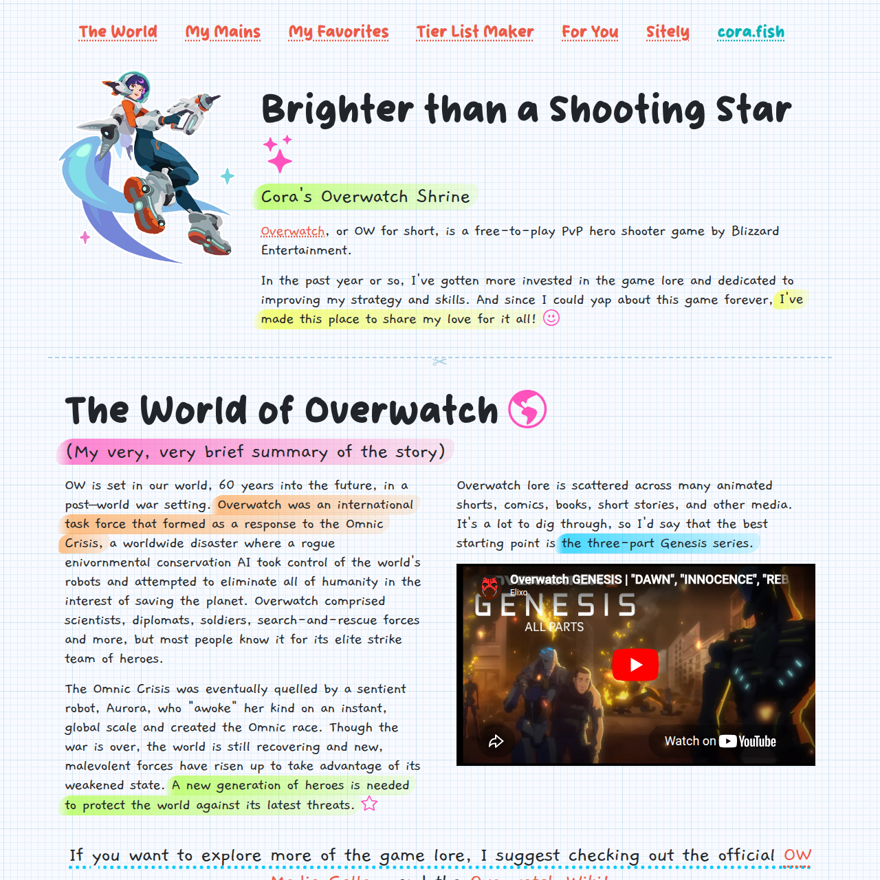 screenshot of overwatch shrine